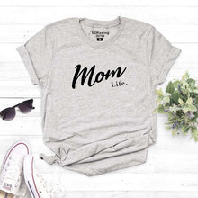 Load image into Gallery viewer, Harajuku Mom Life Shirt Mothers Day Gift Womens T Shirt Mom Life Tee Graphic Tees summer casual Female Tops drop ship