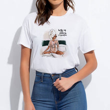 Load image into Gallery viewer, Super Mom Round Collar Tshirt Pop Harajuku Trendy Hipster Punk Kawaii T-shirt Oversize Vogue Spring Summer Hip Hop Cute T shirt