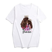 Load image into Gallery viewer, 2019 Fashion S-3XL Summer Women Casual Short Sleeve Super Mama Ladies O Neck T Shirt Loose Mom and Son Baby Boys Print Tops