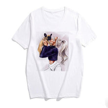 Load image into Gallery viewer, 2019 Fashion S-3XL Summer Women Casual Short Sleeve Super Mama Ladies O Neck T Shirt Loose Mom and Son Baby Boys Print Tops