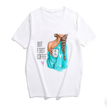 Load image into Gallery viewer, 2019 Fashion S-3XL Summer Women Casual Short Sleeve Super Mama Ladies O Neck T Shirt Loose Mom and Son Baby Boys Print Tops