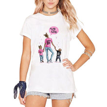 Load image into Gallery viewer, Super Mom T Shirt Women Mother Daughter Outfits T Shirt Mom Mum Vogue Boy Girls Tshirts Tops Gift for Women
