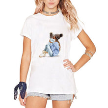 Load image into Gallery viewer, Super Mom T Shirt Women Mother Daughter Outfits T Shirt Mom Mum Vogue Boy Girls Tshirts Tops Gift for Women
