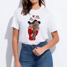 Load image into Gallery viewer, Super Mom Round Collar Tshirt Pop Harajuku Trendy Hipster Punk Kawaii  T-shirt Oversize Vogue Spring Summer Hip Hop Cute T shirt
