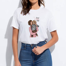 Load image into Gallery viewer, Super Mom Round Collar Tshirt Pop Harajuku Trendy Hipster Punk Kawaii  T-shirt Oversize Vogue Spring Summer Hip Hop Cute T shirt
