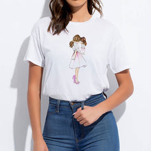 Load image into Gallery viewer, Super Mom Round Collar Tshirt Pop Harajuku Trendy Hipster Punk Kawaii  T-shirt Oversize Vogue Spring Summer Hip Hop Cute T shirt
