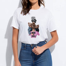 Load image into Gallery viewer, Super Mom Round Collar Tshirt Pop Harajuku Trendy Hipster Punk Kawaii  T-shirt Oversize Vogue Spring Summer Hip Hop Cute T shirt
