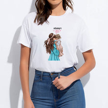 Load image into Gallery viewer, Super Mom Round Collar Tshirt Pop Harajuku Trendy Hipster Punk Kawaii  T-shirt Oversize Vogue Spring Summer Hip Hop Cute T shirt
