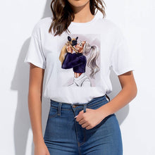 Load image into Gallery viewer, Super Mom Round Collar Tshirt Pop Harajuku Trendy Hipster Punk Kawaii  T-shirt Oversize Vogue Spring Summer Hip Hop Cute T shirt
