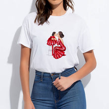 Load image into Gallery viewer, Super Mom Round Collar Tshirt Pop Harajuku Trendy Hipster Punk Kawaii  T-shirt Oversize Vogue Spring Summer Hip Hop Cute T shirt
