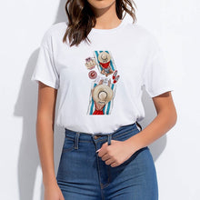 Load image into Gallery viewer, Super Mom Round Collar Tshirt Pop Harajuku Trendy Hipster Punk Kawaii  T-shirt Oversize Vogue Spring Summer Hip Hop Cute T shirt
