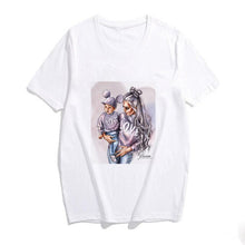 Load image into Gallery viewer, 2019 Fashion S-3XL Summer Women Casual Short Sleeve Super Mama Ladies O Neck T Shirt Loose Mom and Son Baby Boys Print Tops
