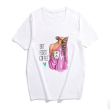 Load image into Gallery viewer, 2019 Fashion S-3XL Summer Women Casual Short Sleeve Super Mama Ladies O Neck T Shirt Loose Mom and Son Baby Boys Print Tops
